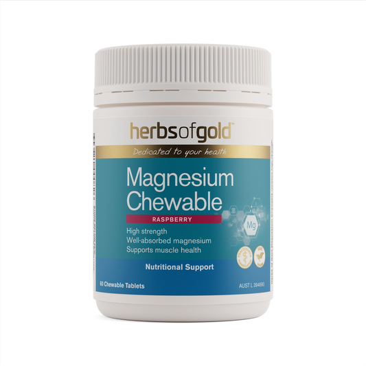 Herbs of Gold Magnesium Chewable 60 tablets