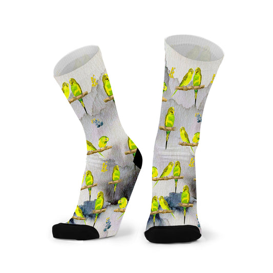 Bamboo Socks - Budgies