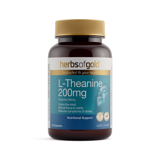 Herbs of Gold L-Theanine 200mg 30 capsules