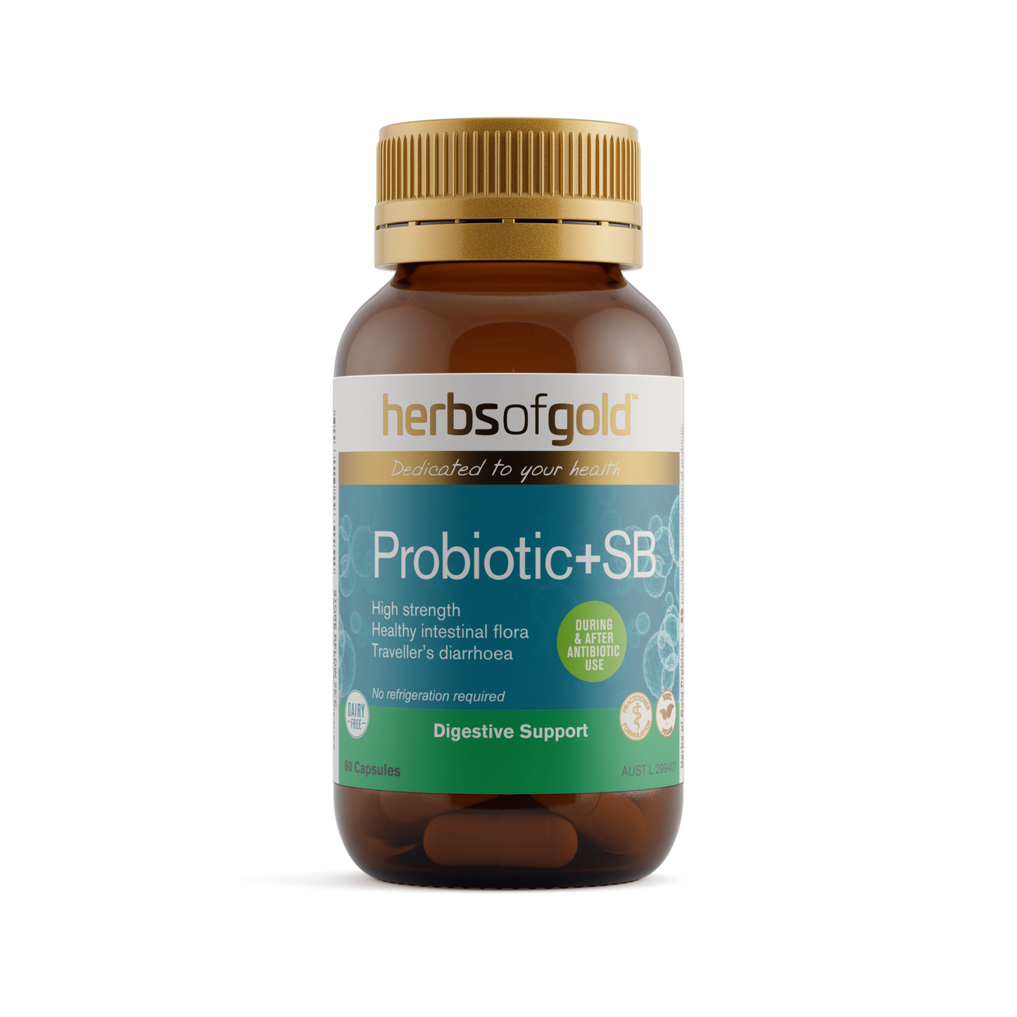 Herbs of Gold Probiotic + SB 60 capsules