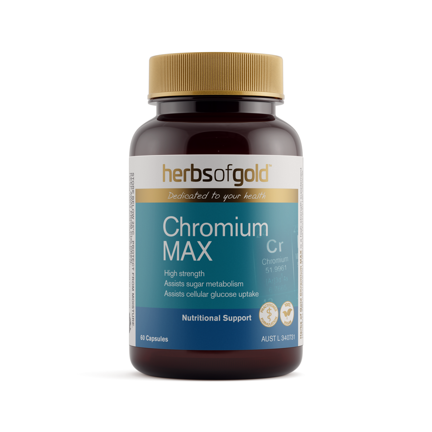 Herbs of Gold Chromium Max 60 capsules