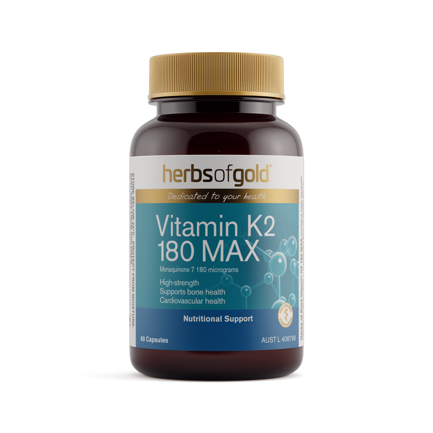 Herbs of Gold Vitamin K2 108 Max 60 capsules