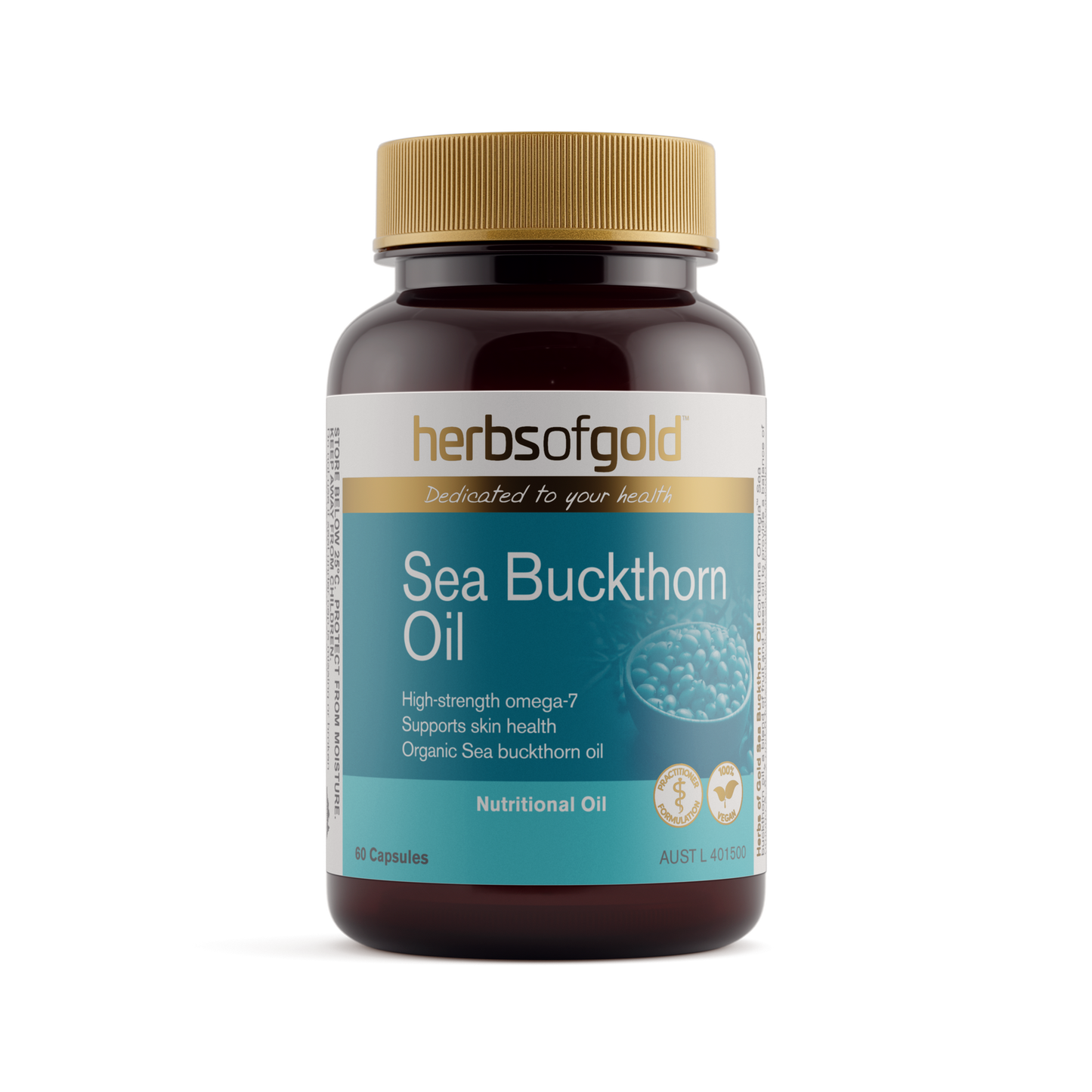 Herbs of Gold Sea Buckthorn Oil 60 capsules