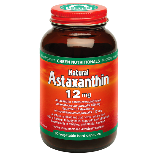 Green Nutritional's Astaxanthin 12mg 60 capsules