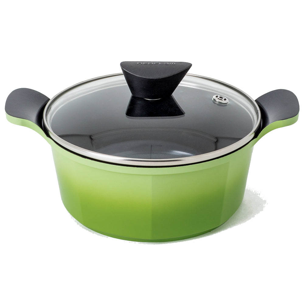 Neoflam Venn 20cm Casserole with Glass Lid Induction