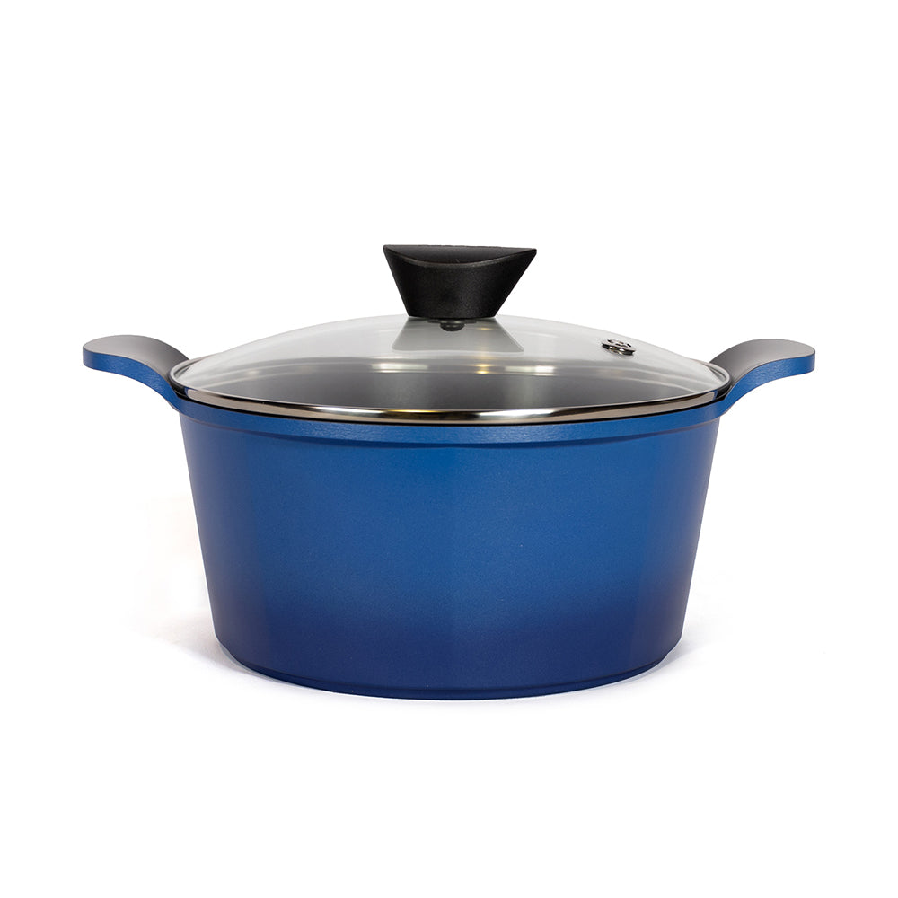 Neoflam Venn 24cm Casserole with Glass Lid Induction