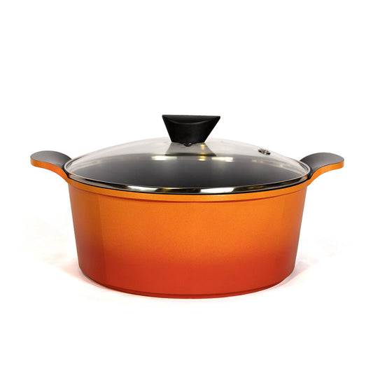 Neoflam Venn 28cm Casserole with Glass Lid Induction