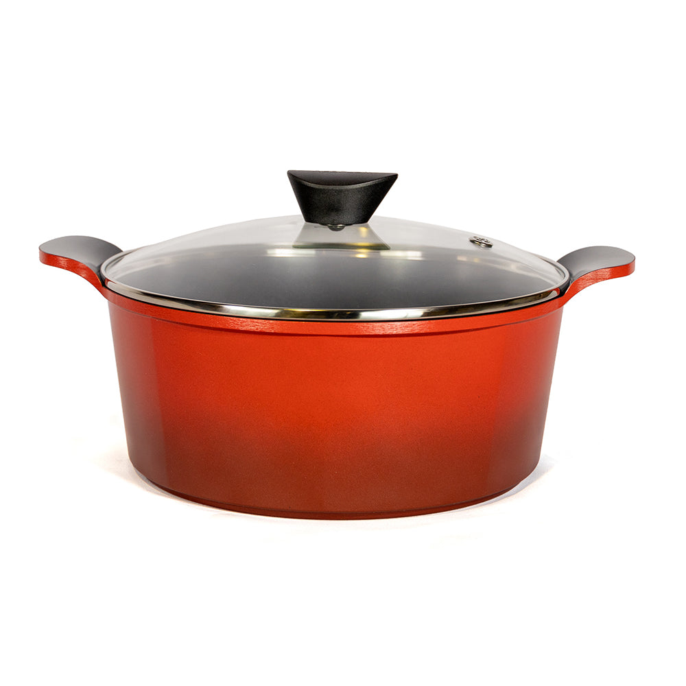 Neoflam Venn 28cm Casserole with Glass Lid Induction