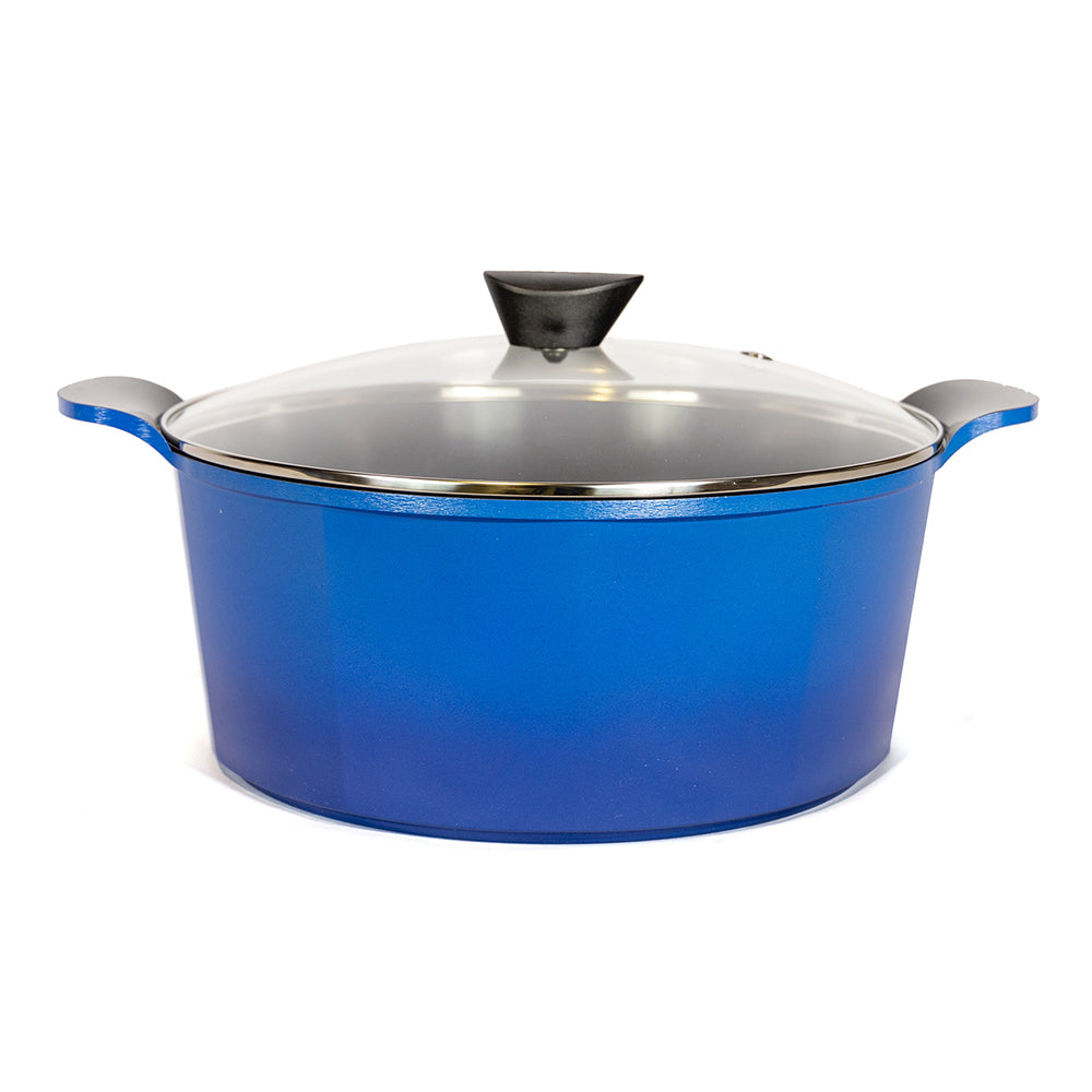 Neoflam Venn 32cm Casserole with Glass Lid, Induction