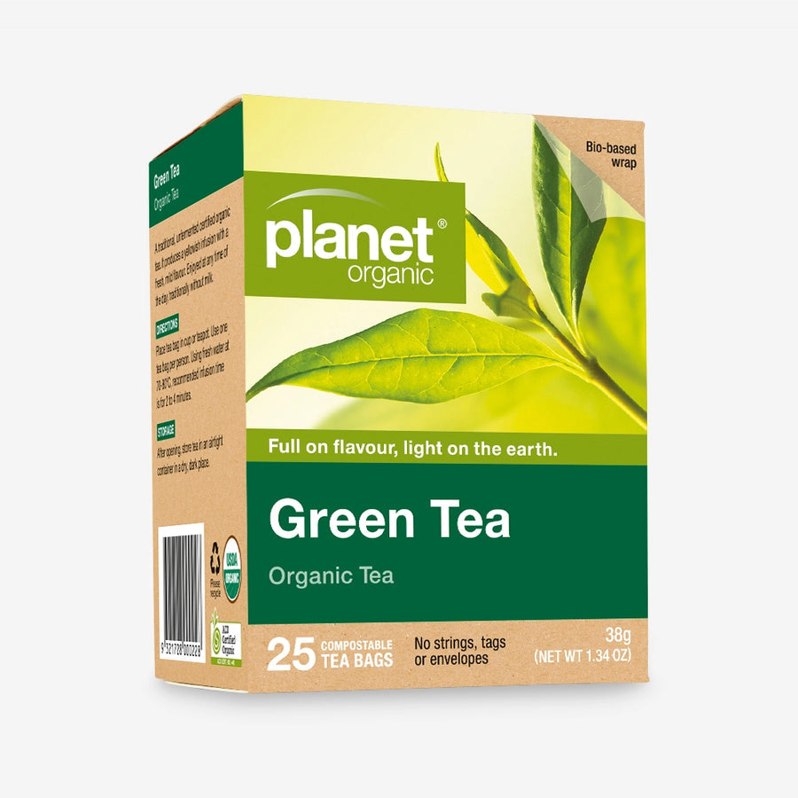 Tea-Planet Organic Green Tea 25 bags