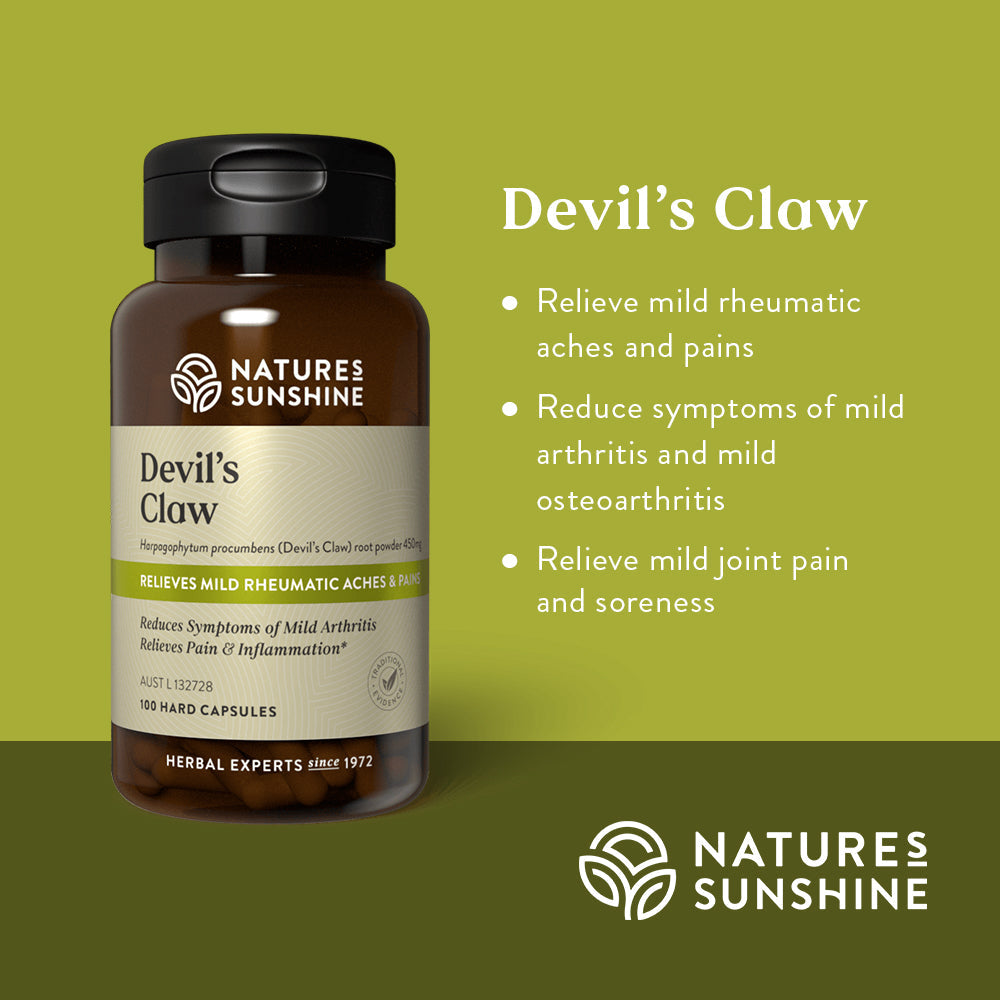 Natures Sunshine Devils Claw 100c