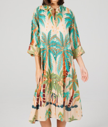 Island Shirt Dress