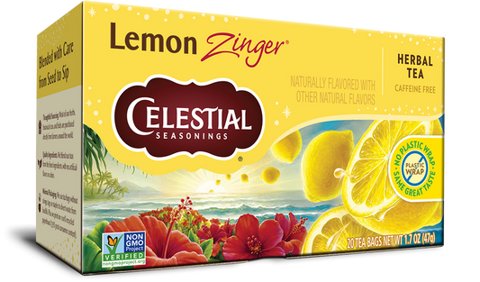 Tea-Celestial Seasonings Lemon Zinger 20 bags