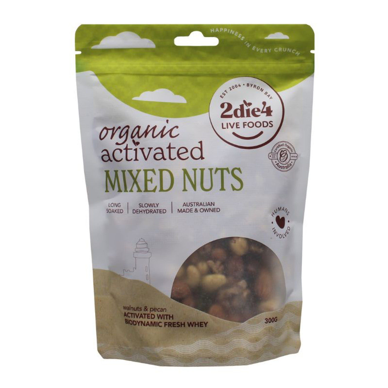 2Die4 Organic Activated Mixed Nuts 300g