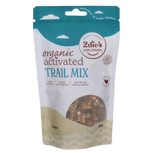 2Die4 Organic Activated Vegan Trail Mix 80g