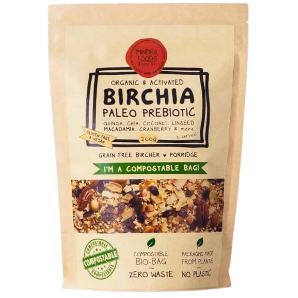 Mindful Foods Organic Activated Paleo Vegan  Birchia 200g