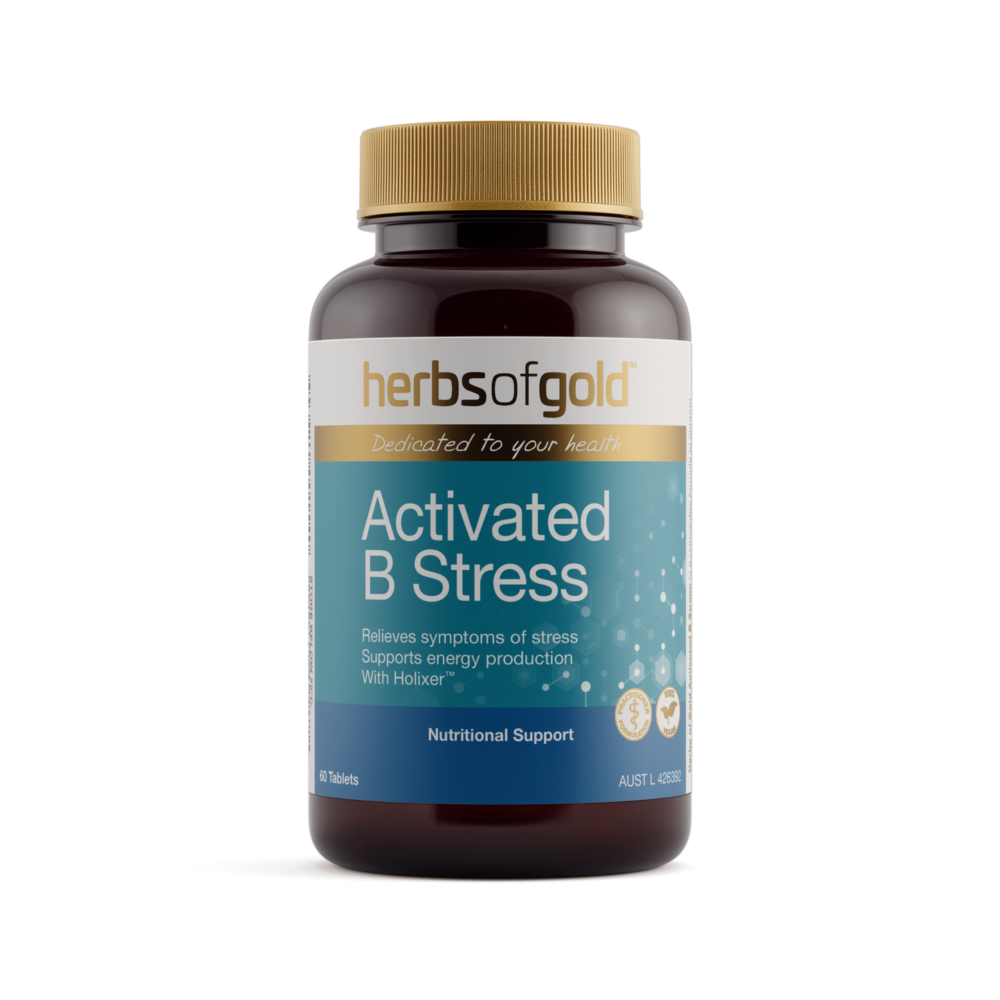 Herbs of Gold Activated B Stress 30 tablets