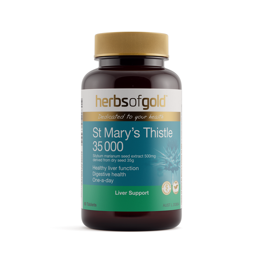 Herbs of Gold St Mary's Thistle 35000 60 tablets