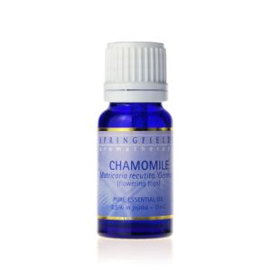 Essential Oil- Chamomile (German/ Blue) Certified Organic 2.5% in Jojoba 11ml