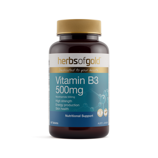 Herbs of Gold Vitamin B3 500mg 60 tablets