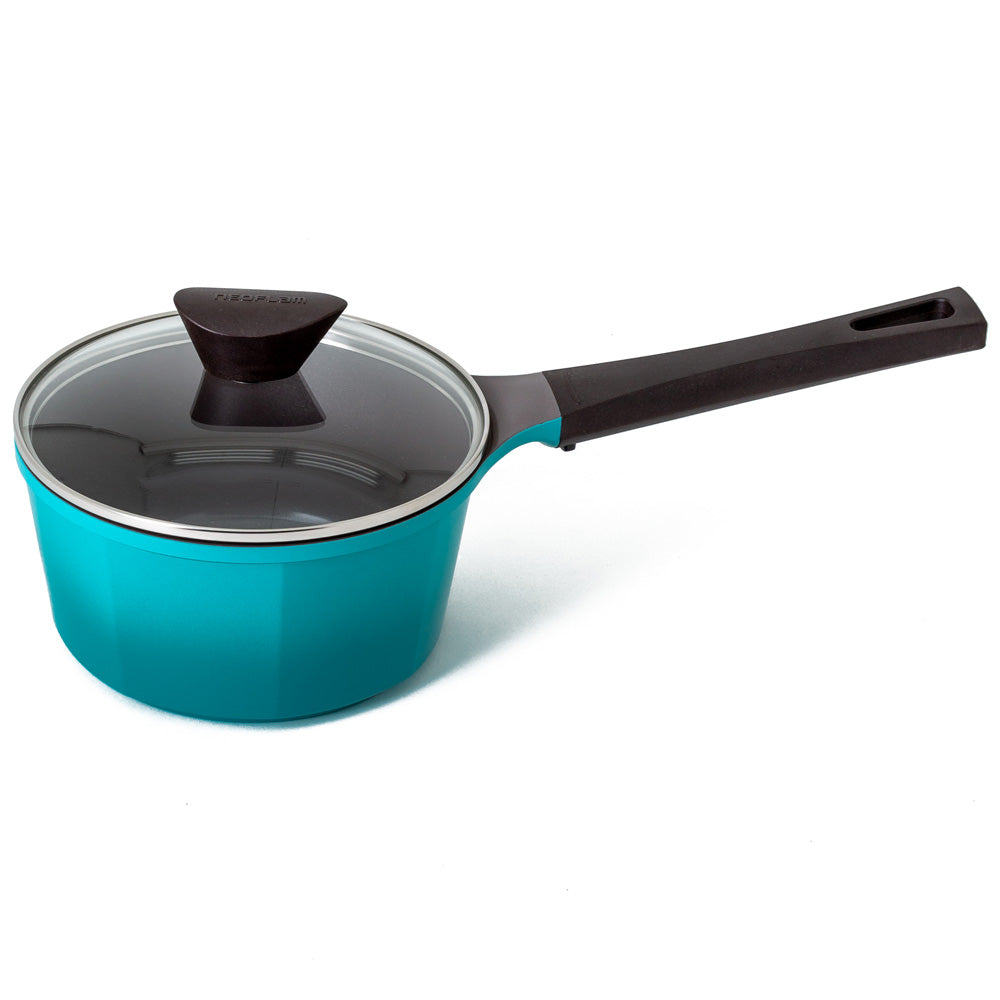 Neoflam Venn 18cm Saucepan with Glass Lid Induction