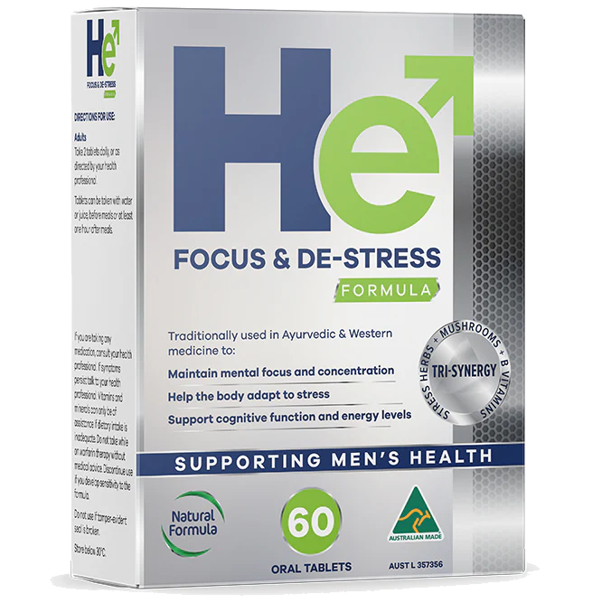 He Focus & De-stress Formula 60 tablets